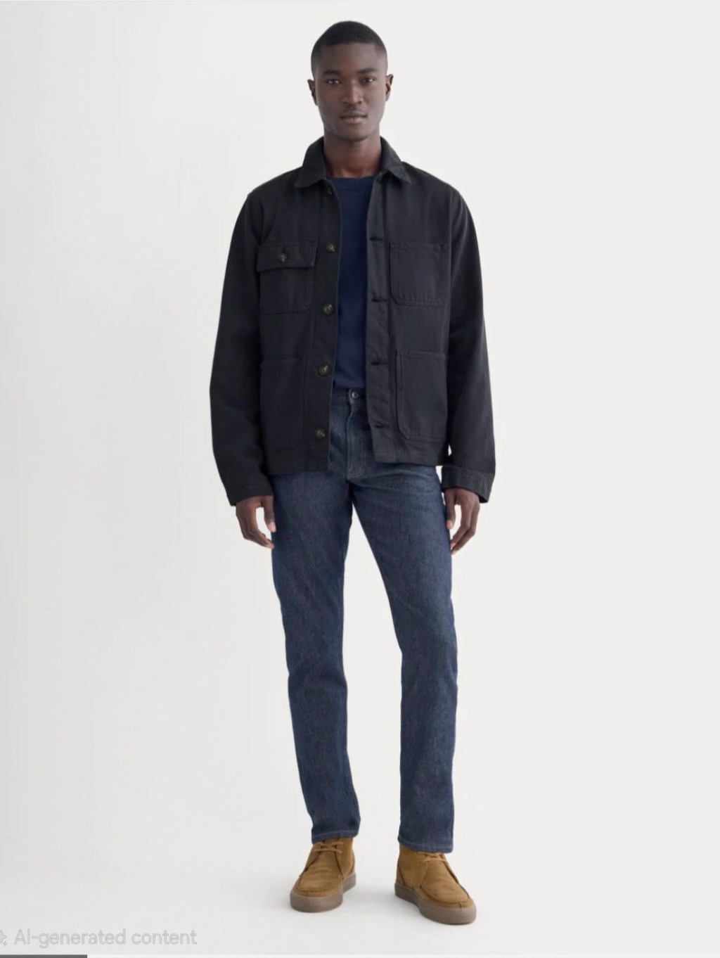 Everlane Selvedge Slim Fit Jeans Mens 28x32 Dark Wash Premium Denim Indigo Blue